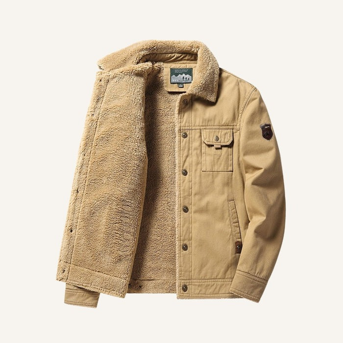 RIDGEWELL SHERPA-LINED UTILITY JACKET